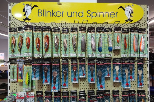 Spinner und Blinker in großer Auswahl