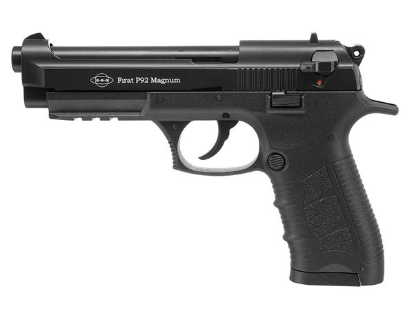 Signalpistole Ekol Magnum P92 brüniert 9 mm P.A.K. mit 50 Schuss Munition