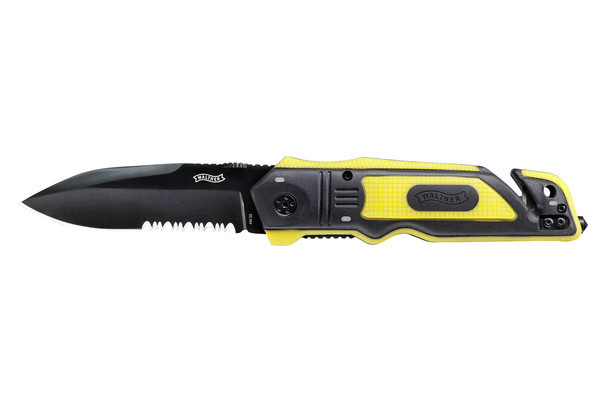 Walther ERK Emergency Rescue Knife gelb klappbar
