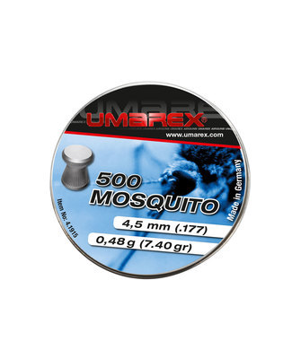 Umarex Mosquito cal. 4,5 mm Flachkopf geriffelt 500 Stück