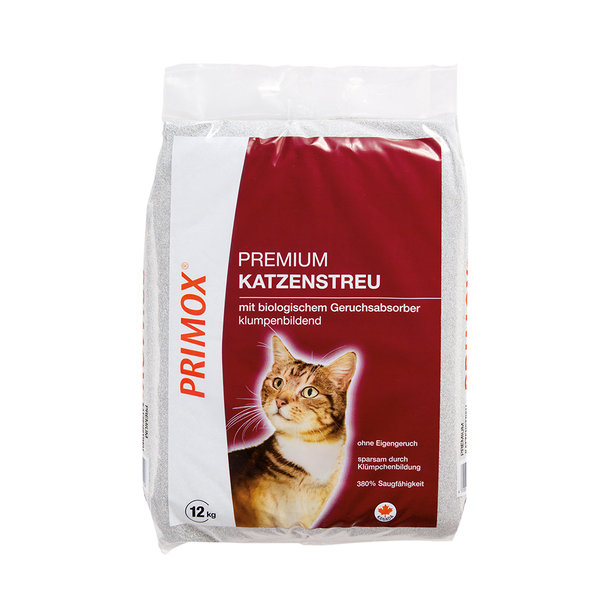 Primox Premium Katzenstreu m.Geruchsabsorber 12kg