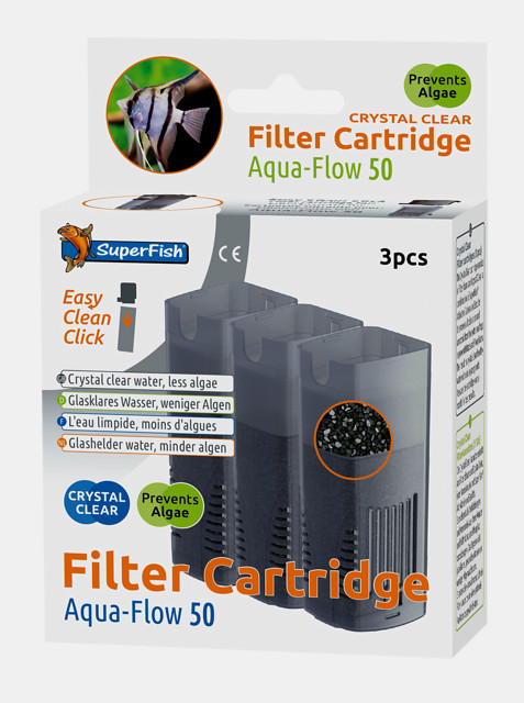 Aquaflow Crystal Clear Click Filter Kassetten