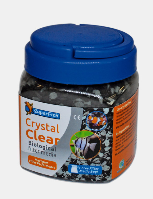 Super Crystal Clear Filtermaterial 500ml für Süß- und Meerwasser Aquarien