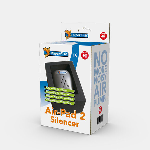 Air Pad Silencer Schalldämpfer für Aquarium Luftpumpen