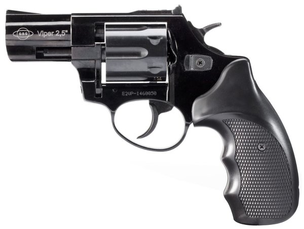 EKOL Viper Compact 2,5 Zoll Schreckschuss-Revolver 9mm R.K. brüniert
