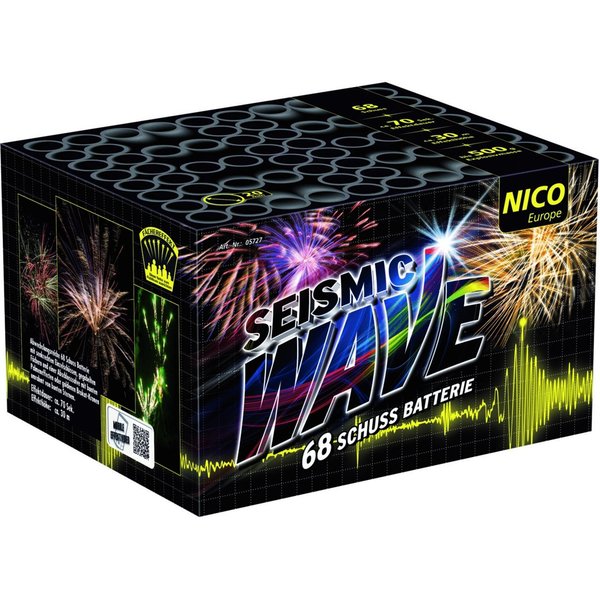 NICO Seismic Wave 68 Schuss Batteriefeuerwerk