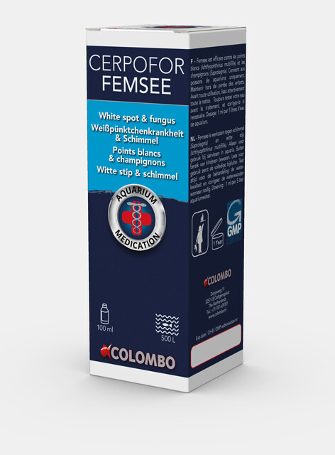 Colombo Cerpofor Femsee gegen Weißpünktchen und Schimmel 100 ml für 500 Liter