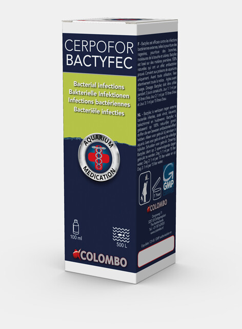 Colombo Cerpofor Bactyfec gegen bacterielle Infektionen 100 ml für 500 Liter