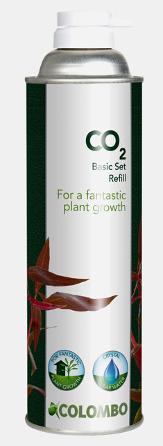 Colombo CO2 Basic Nachfüllflasche - Aquarien bis 30 Liter, 12 Gramm