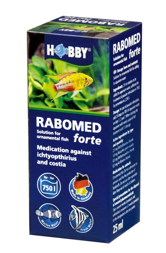 HOBBY Rabomed forte 25 ml Heilmittel für Fische