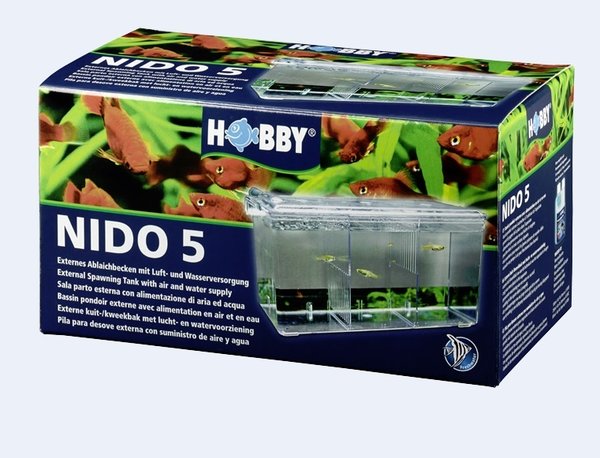 HOBBY Nido 5 Ablaichkasten Maße 26 x 14 x 13 cm