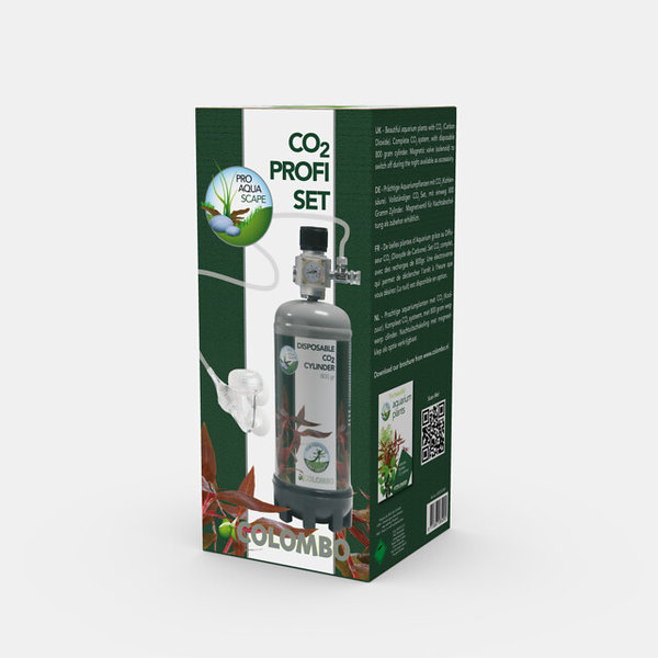 Colombo CO2 Profi Set mit 800 Gramm Flasche
