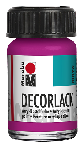 Marabu Decorlack 15 ml Glas