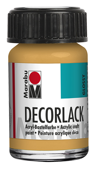Marabu Decorlack Metallic 15 ml Glas