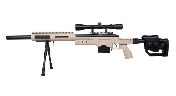 GSG 4410 Sniper tan Softair Federdruck