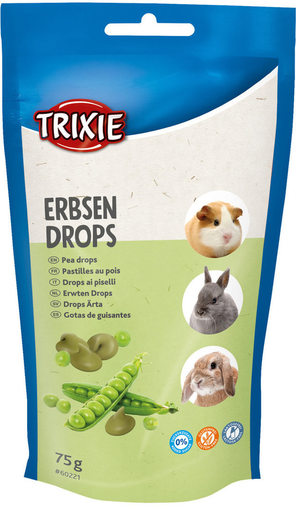 Trixie Erbsen Drops, 75 g