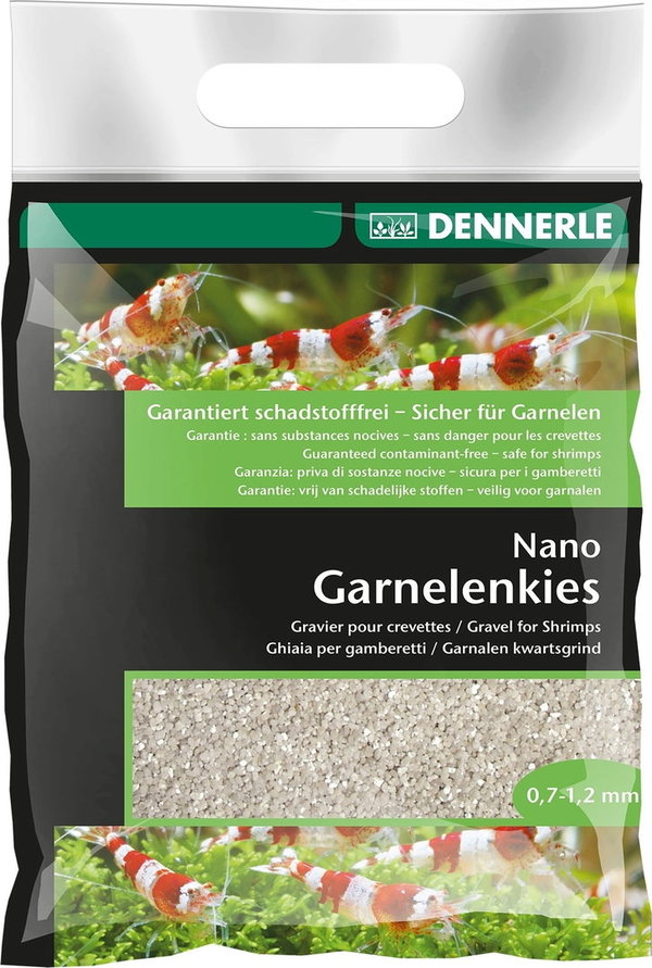 Dennerle Nano Garnelen-Kies Sunda-Weiß, 2 kg