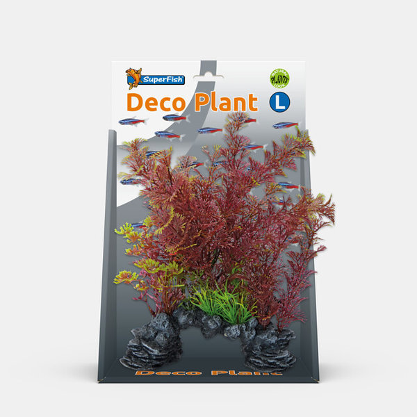 SuperFish Deco Plant L Cabomba Red