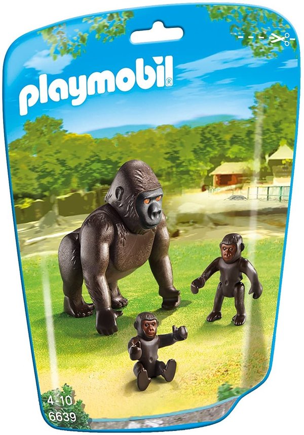 Playmobil 6639 - Gorilla mit Babys Neu OVP