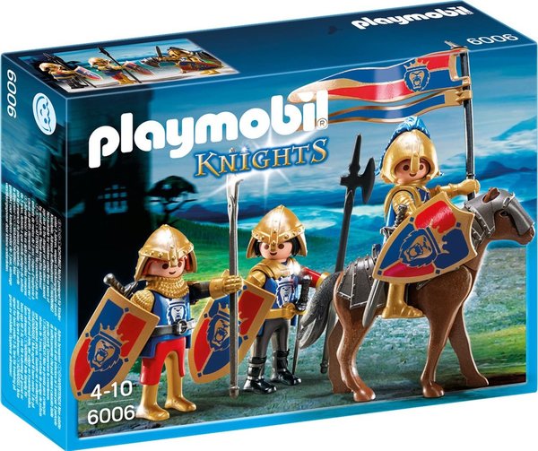 PLAYMOBIL Knights 6006 Spähtrupp der Löwenritter Neu OVP