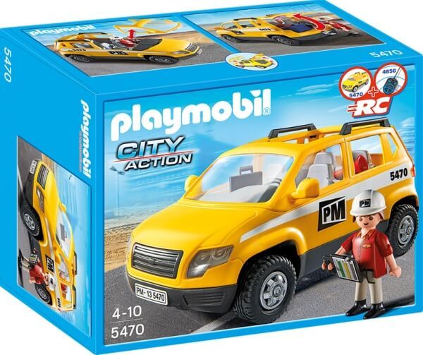 Playmobil 5470 Bauleiterfahrzeug Neu OVP