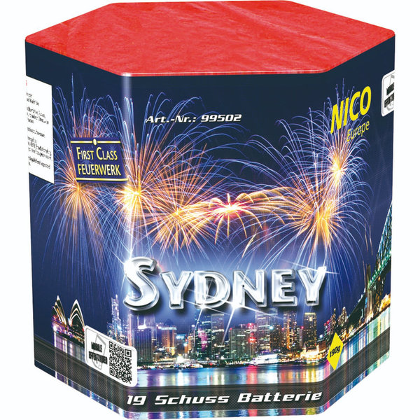 NICO Sydney Feuerwerksbatterie 19 Schuss